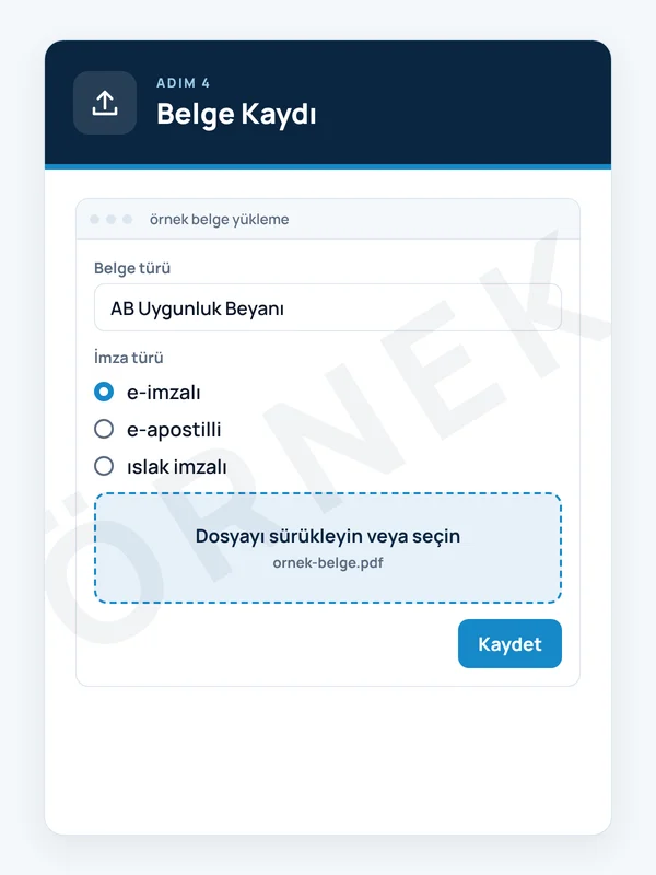 Belge kaydı